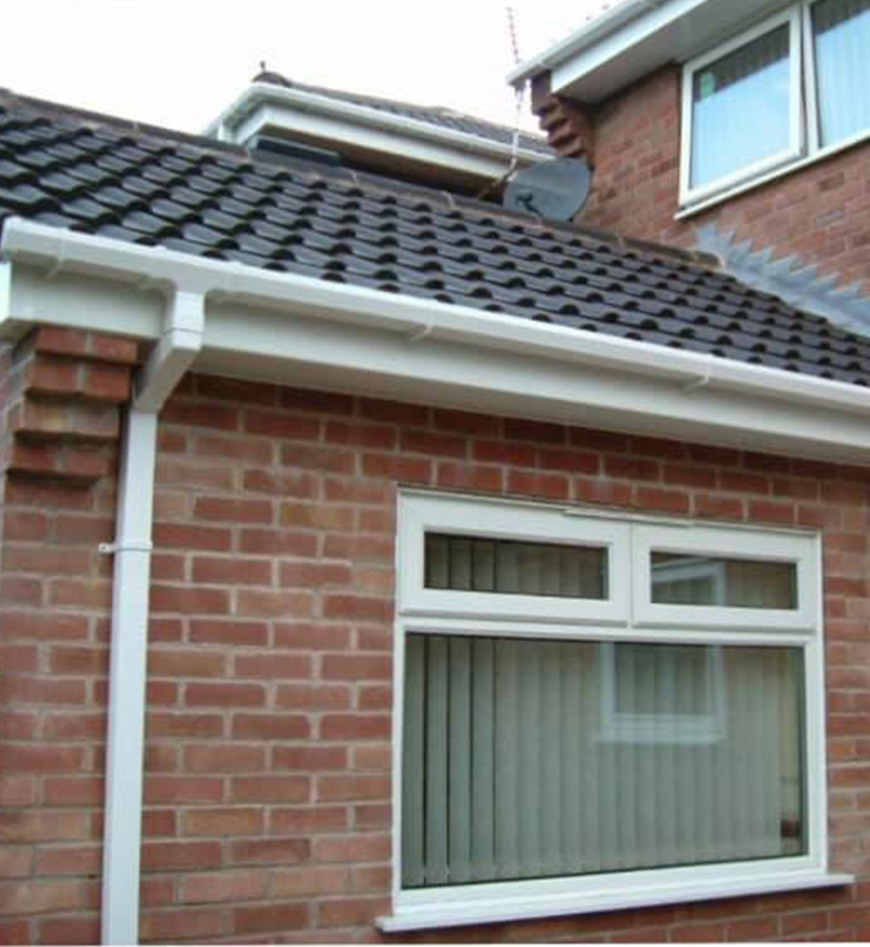 Fascias, soffits and guttering in Derbyshire